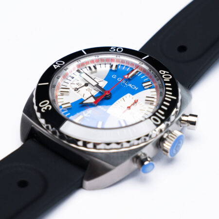 G. GERLACH POSEIDON CHRONOGRAF BIAŁY - obrazek 4