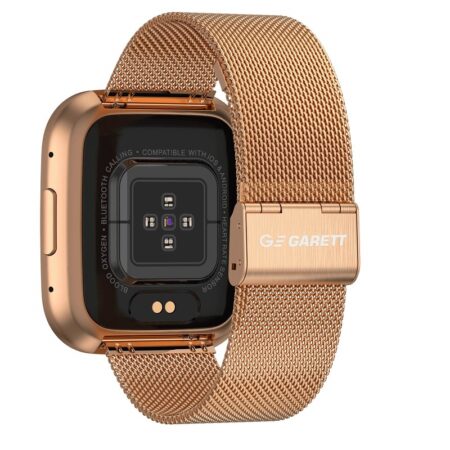 SMARTWATCH GARETT GRC STYLE ZŁOTY STALOWY - obrazek 6